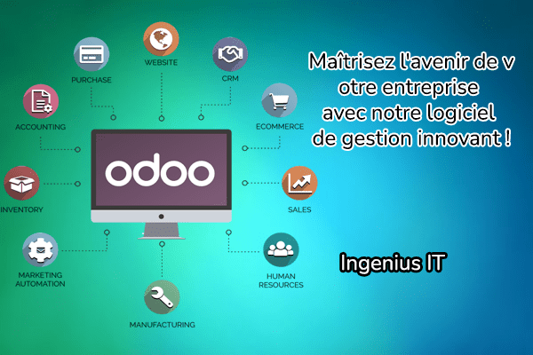 Odoo Logiciel De Gestion Dentreprise Crm Erp Facturation