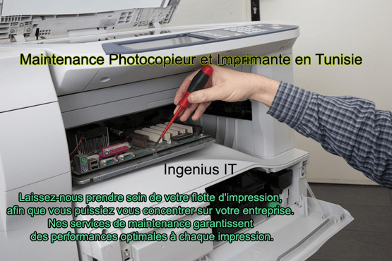 Maintenance Photocopieur et Imprimante en Tunisie