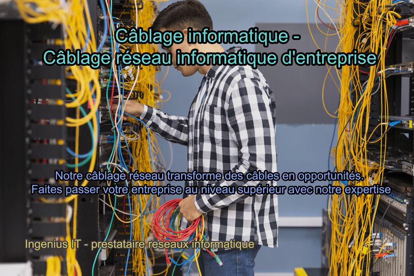 C Blage R Seau Informatique Pour Les Entreprises